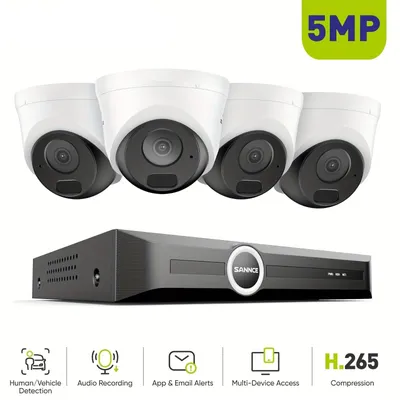 Obrázok produktu pre Sada bezpečnostných kamier - Systém bezpečnostných kamier - CCTV kamera - IP kamera