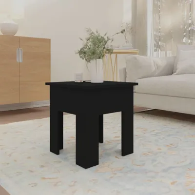 Produktbild von "2026 Aktion"Couchtisch - CLORIS - Wohnzimmertisch - Robust und langlebig - Schwarz 40x40x42 cm Holzwerkstoff - NeuMöbel8693934
