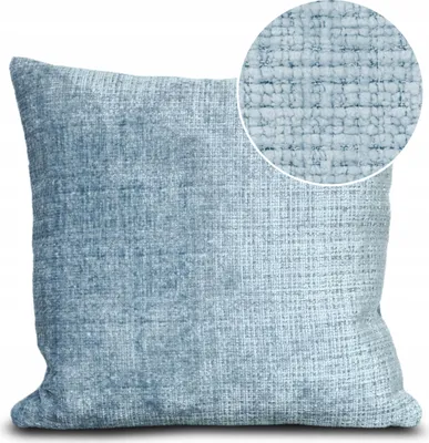 Produktbild von Geronimo | Dekokissen - Blau - 45x45 cm - Maschinenwaschbar - Abnehmbarer Bezug - Antiallergisch - FLUFFY