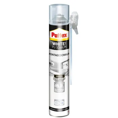 Image de Pattex PUW75 Pattex Montageschaum White LinePolyuréthaneSchaum 750,0 ml, 1 St.