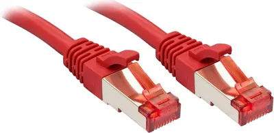 Productafbeelding van Lindy 47732 Cat6 S/FTP Kabel, rot, 1.00m Patchkabel
