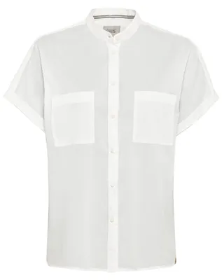 Produktbild von Camel Active Damen Bluse mit Stehkragen aus Baumwolle