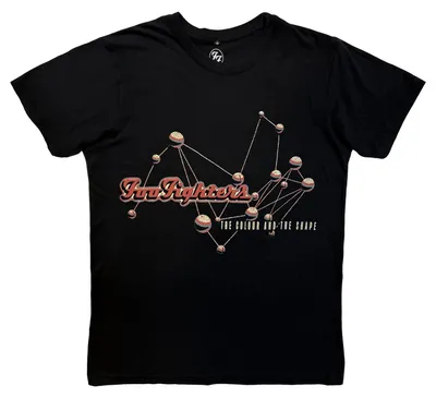 Produktbild von Foo Fighters - "The Colour & The Shape" T-Shirt für Herren/Damen Uni RO15704 (M) (Schwarz)