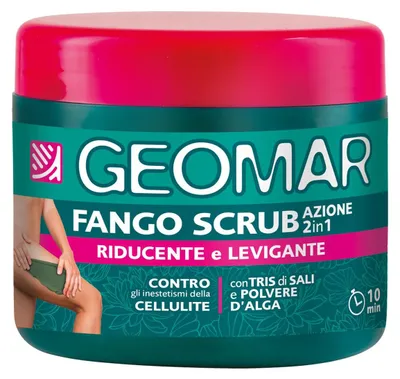 Produktbild von GEOMAR | Schlammpeeling, 2in1 Wirkung, Reduzierend und Glättend, 600 g
