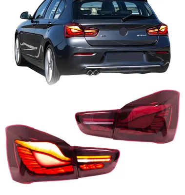 Immagine prodotto di Fari posteriori, design a LED, installazione semplice (plug-and-play), 1 set rosso, 1 set rosso
