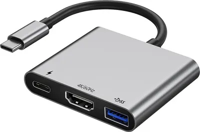 Image de INF Hub USB-C 4K60Hz Compact avec chargement PD100W