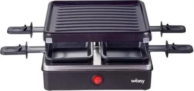 Produktbild von Raclette-Grill Weasy LUGA40, bis zu 4 Personen, Antihaftbeschichtung, 600W, Abnehmbare Grillplatte