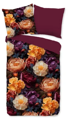 Productafbeelding van Good Morning Dekbedovertrek "bloemen" - Multi - (135x200 cm) - Katoen
