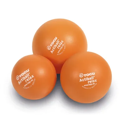 Produktbild von ACTIBALL Relax Massagebälle 3er Set 805092 S M L orange