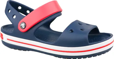 Produktbild von Crocs Crocband Sandal Kids 12856-485, Sandalen, für Mädchen, Dunkelblau, Größe: 22/23