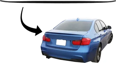 Obrázek produktu pro Spoiler víka zavazadlového prostoru pro BMW řady 3 F30 2010+ M3 design matná černá.