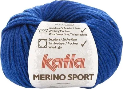 Produktbild von Katia Merino Sport 40 Night Blue Strickgarn