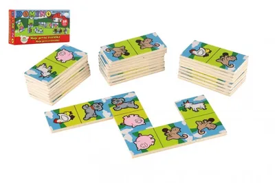 Immagine prodotto di TEDDIES Domino - I miei primi animali