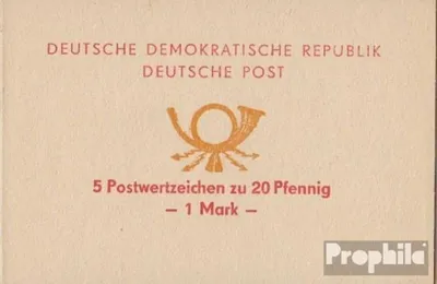 Produktbild von Briefmarken DDR 1971 Mi SMHD2a (kompl.Ausg.) postfrisch Posthorn