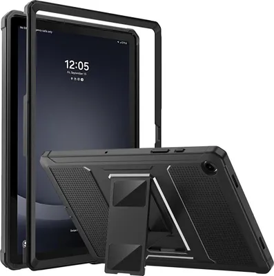 Image de Accezz Rugged Back Case pour la Samsung Galaxy Tab A9 Plus - Noir