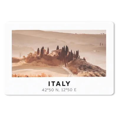 Produktbild von MuchoWow® Mauspad Mousepad Italien - Toskana - Bäume 27x18 cm - Mousepads - Maus Mat - Pad - Mausunterlage - Büroartikel - Desk Matten
