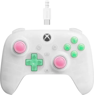 Produktbild von 8Bitdo Ultimate Mini, Gamepad, PC, Xbox One, Xbox Series S, Xbox Series X, D-Pad, Modus-Taste, Schaltfläche Auswählen, Schaltfläche Start, Analog / Digital, Kabelgebunden, USB
