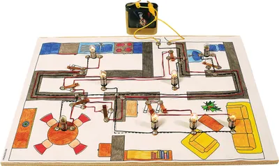 Image de matches21 Kit d'installation électrique pour enfants Kit de bricolage à partir de 12 ans