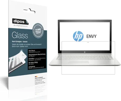 Produktbild von 2x Schutzfolie für HP Envy 17 bw0002ng matt - Anti-Shock 9H Folie dipos Glass Kunststoffglas