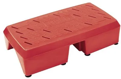 Produktbild von Beco Aquastep Aqua Step rot 67x35x17 cm mit rutschfester Trittfläche für Aquafitness Flachwasser
