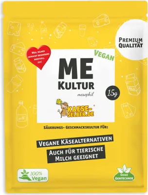 Produktbild von ME Vegan Mesophilekultur für veganen Keese, Frischkeese uvm.