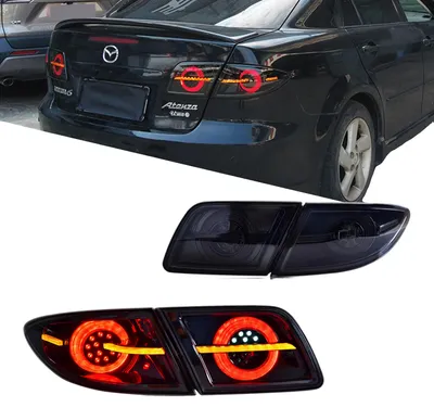 Obrázek produktu pro LED zadní světla, výkon 35 W, napětí 12 V, svítivost 3400 lm, kompatibilní s vozy Mazda 6 (2003–2008), sekvenční blinkry