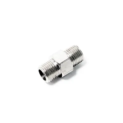 Produktbild von Airbrush Verbindungsstück Adapter mit 2 x 9,51 mm (1/8") AG Luftschlauch Zubehör