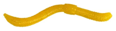 Produktbild von Spro Trout Master Dendrobaena 90 Yellow Gummi Wurm