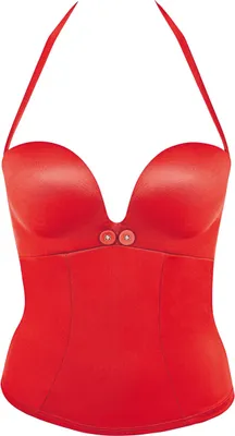 Produktbild von Gossard Egoboost Push-Up Tankini Sunset Red 70 E