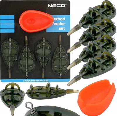 Produktbild von Method Feeder Set 20g/30g/40g/50g mit Silikonform