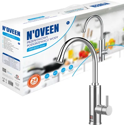 Produktbild von Prietokový ohrievač vody N'OVEEN IWH850 Inox