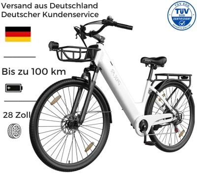 Produktbild von PIXAR C1 Pro Pedelec 28 Zoll, 36V 18Ah Akku bis 150km Reichweite, Shimano 7 Gang