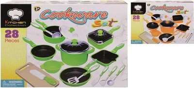 Produktbild von Kochtopf-Set Grün/ Orange Sort.8210/11 Toytoytoy