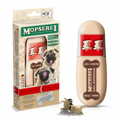 Produktbild von Mopserei Spiel Möpse Würfelspiel Gesellschaftsspiel