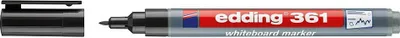Produktbild von edding 361 Whiteboard-Marker schwarz 1,0 mm, 10 St.