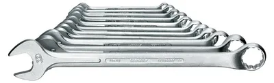 Productafbeelding van Gedore ringsleutelset met sleutels met ringkop, 11-delig, 8-22 mm, type 1 B-011