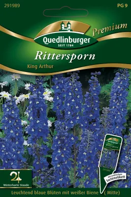 Produktbild von Rittersporn King Arthur | Ritterspornsamen von Quedlinburger