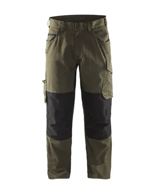 Produktbild von Blakläder® Service Arbeitshose mit Stretch 1495 1330, Farbe:dunkelblau/schwarz, Größe:62