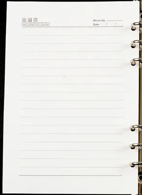 Produktbild von bind Ersatzeinlage A5 Notizbuch Papier weiß B2550