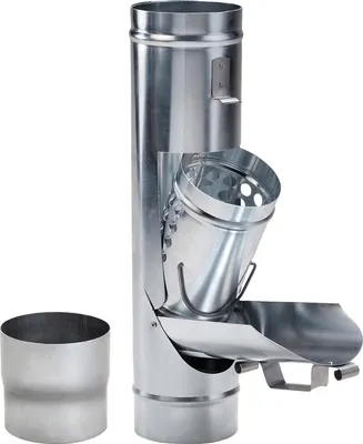 Produktbild von Laubsammler Fallrohrfilter Zink mit Laubfangkorb DN 76 - 120