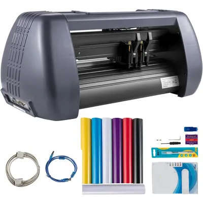 Produktbild von Vinyl-Schneideplotter – Schneideplotter – Schneidemaschine – Aufklebedrucker – Decal-Schneidegerät – Professionell, 14 Zoll