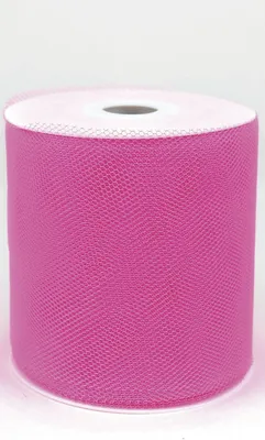 Produktbild von Goldina® 8498 10021 0050 Zierband Tüll - 100 mm x 50 m, rosa