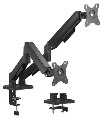 Produktbild von iggual SPMP02-A, Klemme /Bolzen, 18 kg, 43,2 cm (17"), 86,4 cm (34"), 100 x 100 mm, Schwarz