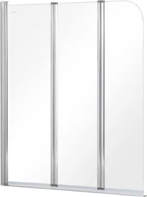Produktbild von BADLAND Duschabtrennungen 3-teilig Prime III 120x140 5 mm Gehärtetes Transparentes Glas