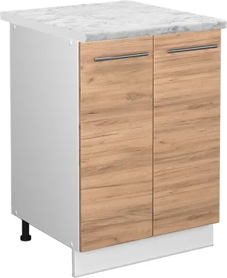 Obrázek produktu pro Spodní skříňka kuchyňské linky Vicco Fame-Line Zlatý mocný dub 60 cm , PD Mramor, Model 45648