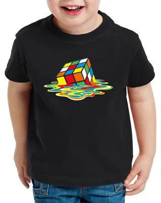 Produktbild von style3 Sheldon Zauberwürfel Kinder T-Shirt
