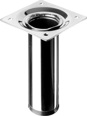 Produktbild von Hettich Tischbein verchromt 30 x 100 mm