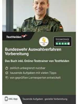 Image de Bundeswehr Auswahlverfahren Vorbereitung: Das Buch inkl. Online-Testtrainer von TestHelden