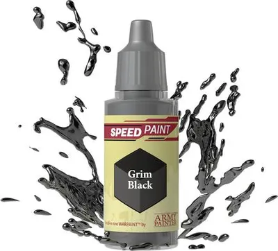 Produktbild von The Army Painter Speedpaint: Grim Black