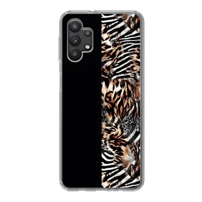 Produktbild von MuchoWow® Handyhülle Schutzhülle Hülle für Samsung Galaxy A32 5G Mantel - Design - Tiere Silikon Softcase Handy Hülle - Softcase